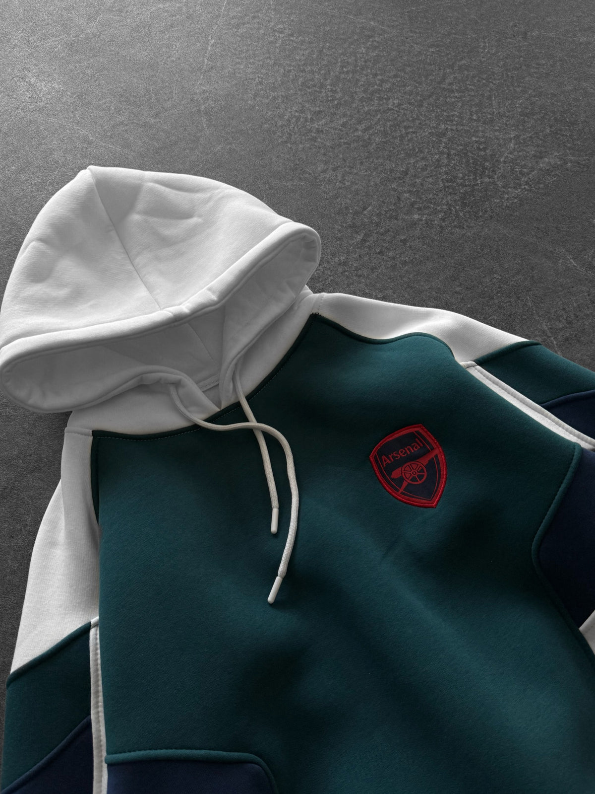 Arsenal Kapüşonlu Sweat (yeşil) – Diddy Studios kapüşonlu oversize sweatshirt (detay 2)