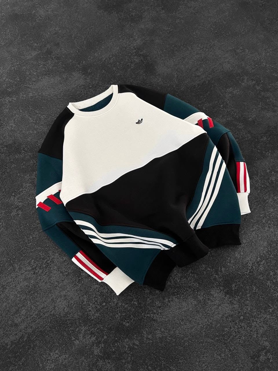 Parçalı ADDS Nakışlı Sweat – Diddy Studios oversize sweatshirt (detay 3)