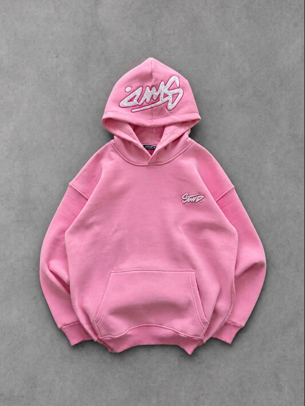 Pembe STWD Detay Sweat – Diddy Studios oversize sweatshirt