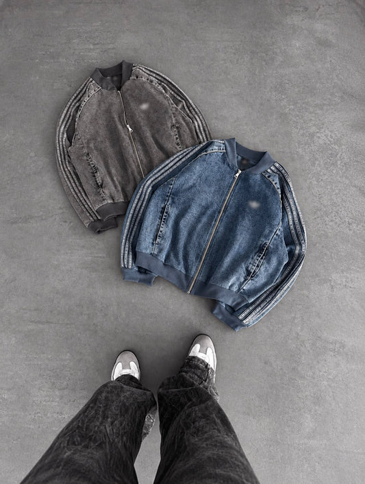 ADDS SİYAH KOT CEKET