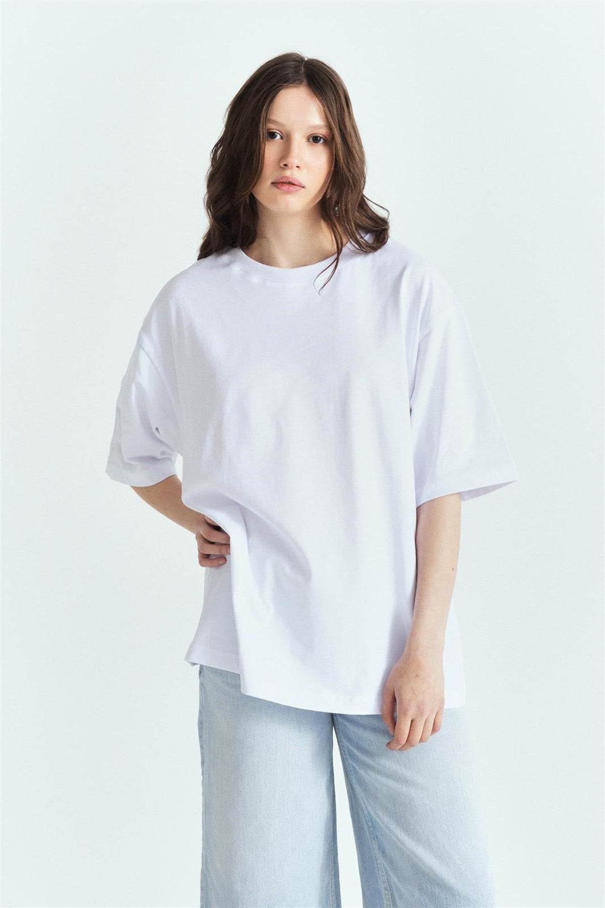 Diddy With Love Premium Baskılı Oversize Tshırt – Diddy Studios oversize t-shirt (detay 7)