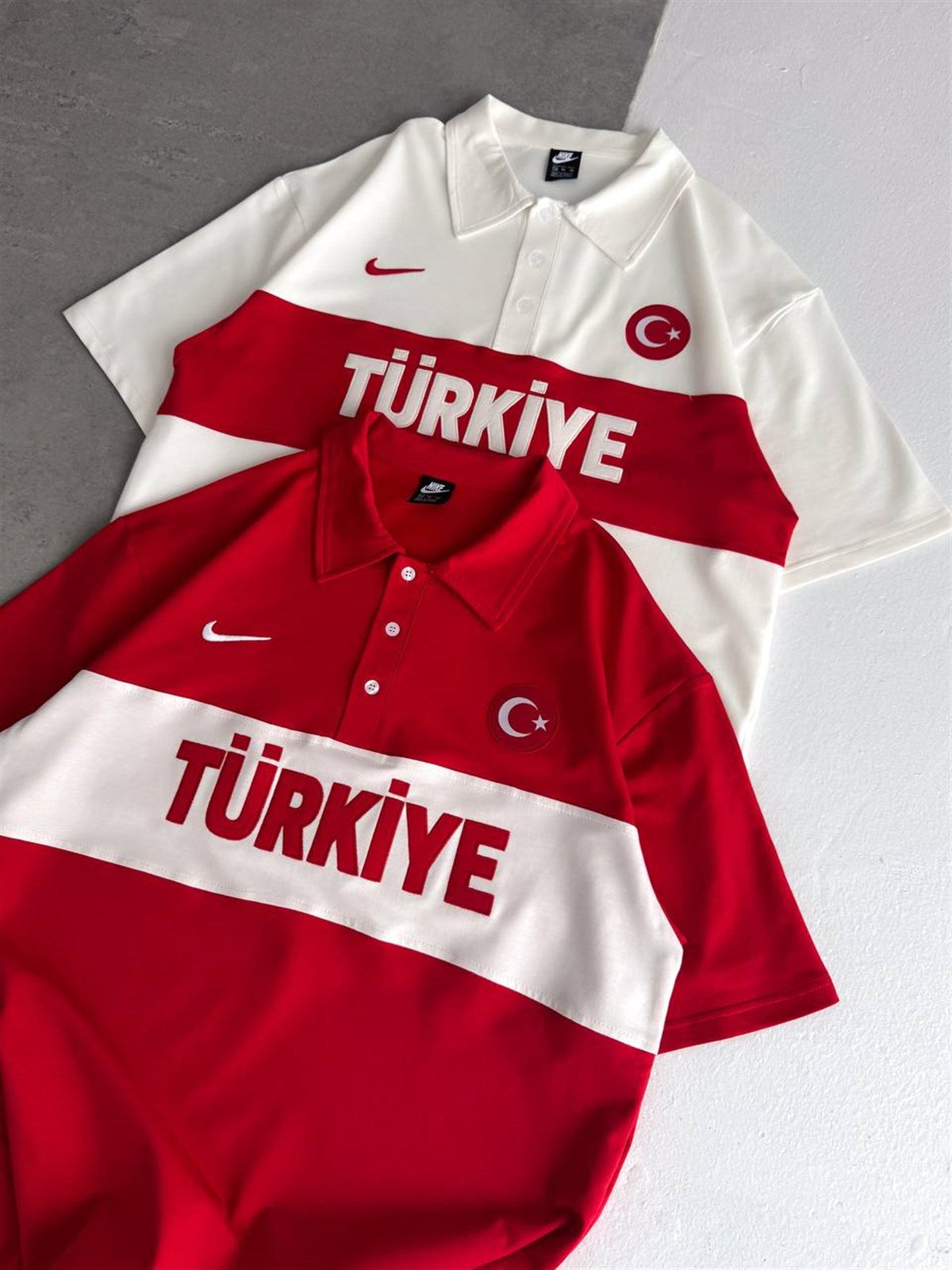 Türkiye Nakışlı Beyaz Oversize T-Shirt – Diddy Studios oversize t-shirt (detay 3)