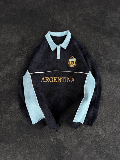 Arjantin Yıkamalı Sweat – Diddy Studios oversize sweatshirt