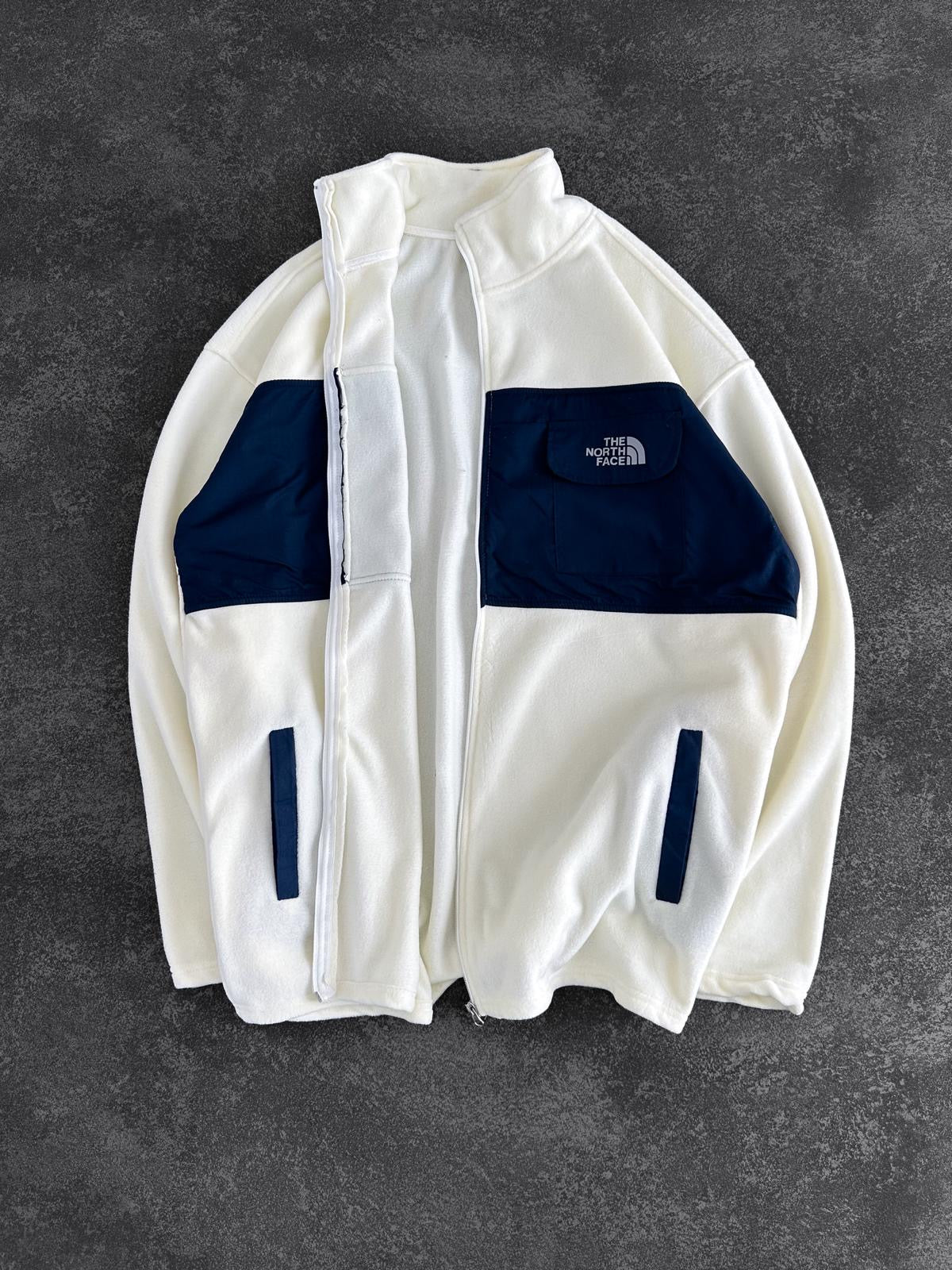 NF Krem Polar Ceket – Diddy Studios oversize ceket (detay 3)