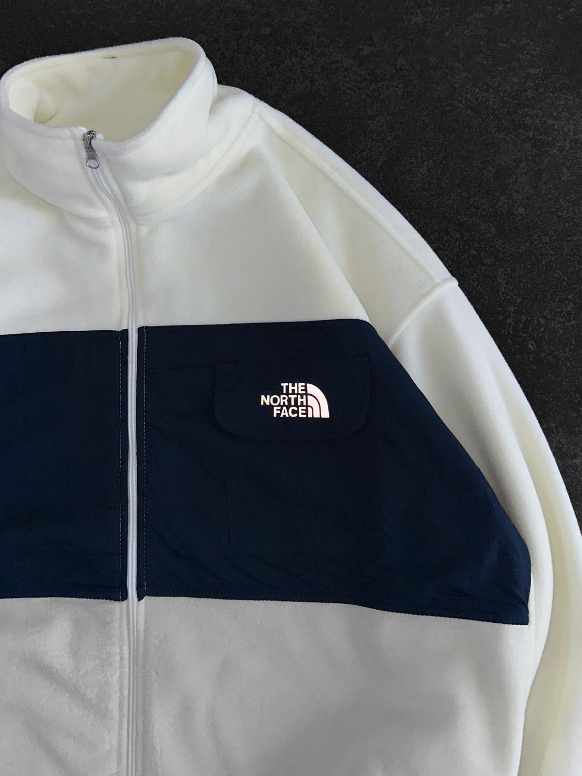 NF Krem Polar Ceket – Diddy Studios oversize ceket (detay 4)