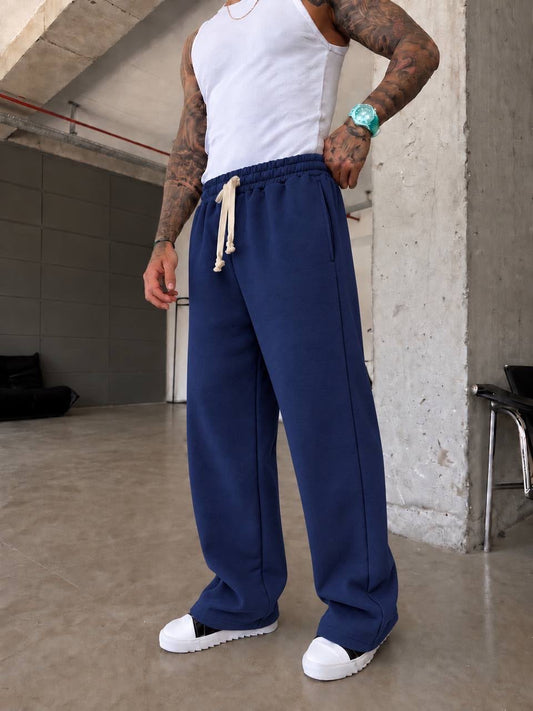 Lacivert Baggy Basıc Eşofman – Diddy Studios oversize eşofman altı
