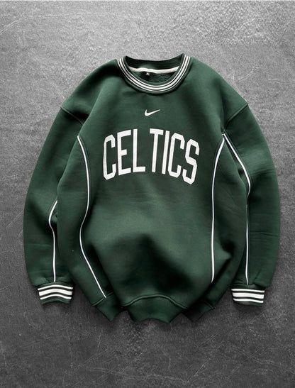 Yeşil Celtics Sweat – Diddy Studios oversize sweatshirt