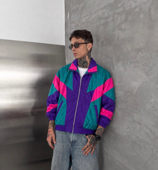 80’s Viral Parçalı Ceket – Diddy Studios oversize ceket (detay 2)