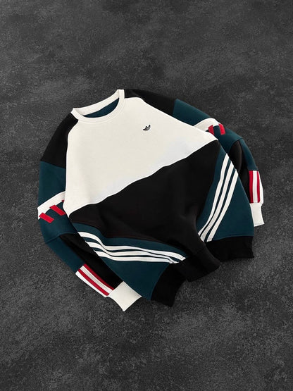 Parçalı ADDS Nakışlı Sweat – Diddy Studios oversize sweatshirt (detay 3)