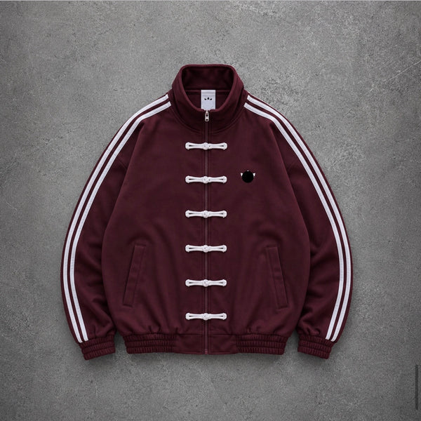 China Süet Bordo Oversize Ceket