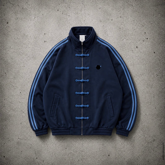 China Süet Lacivert Oversize Ceket – Diddy Studios oversize ceket