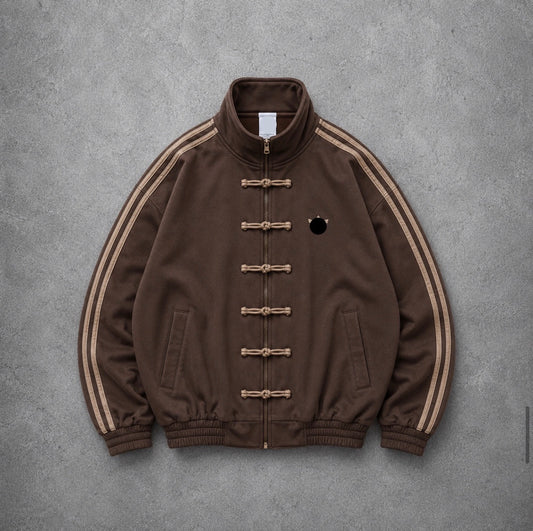 China Süet Kahverengi Oversize Ceket – Diddy Studios oversize ceket