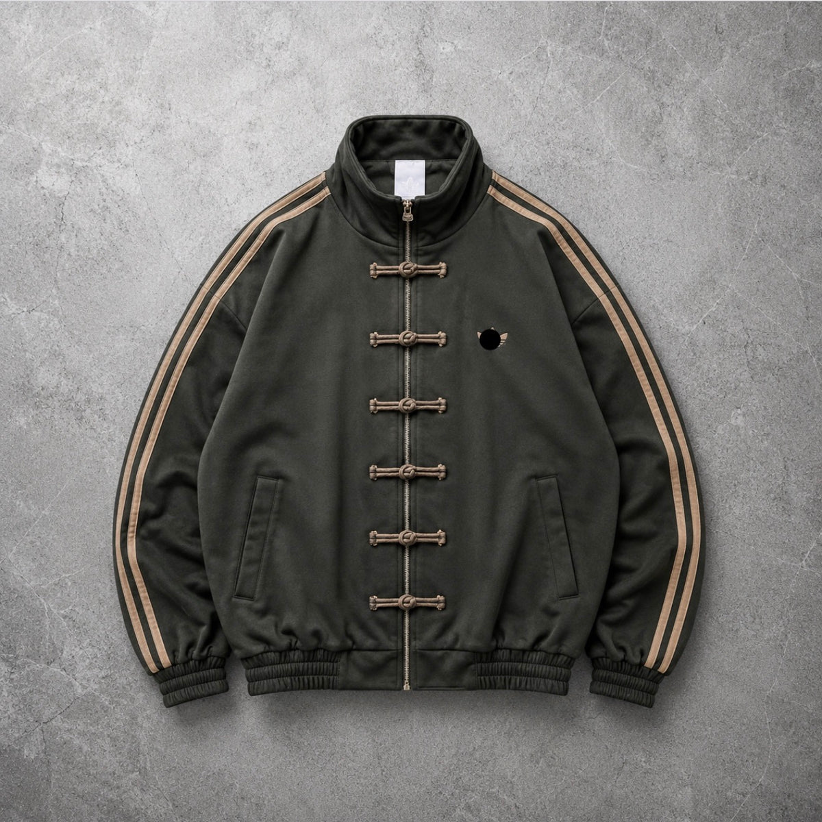 China Süet Yeşil Oversize Ceket – Diddy Studios oversize ceket
