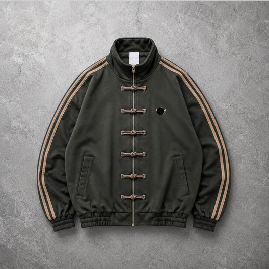 China Süet Yeşil Oversize Ceket – Diddy Studios oversize ceket