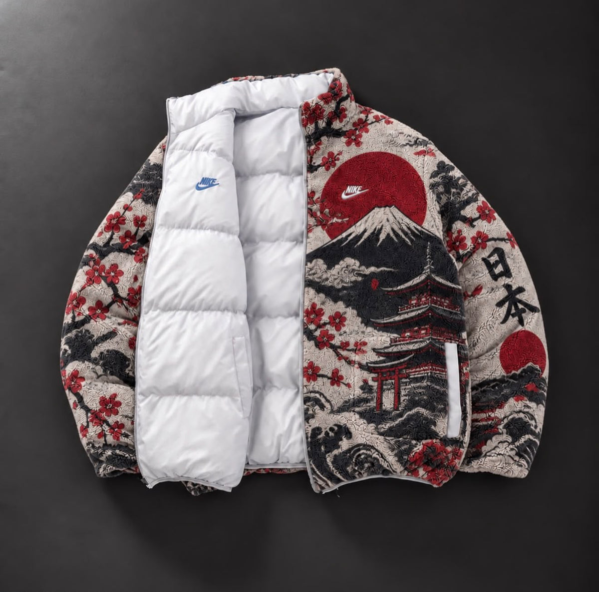 NK Çift Taraflı Tasarım Mont – Diddy Studios oversize mont