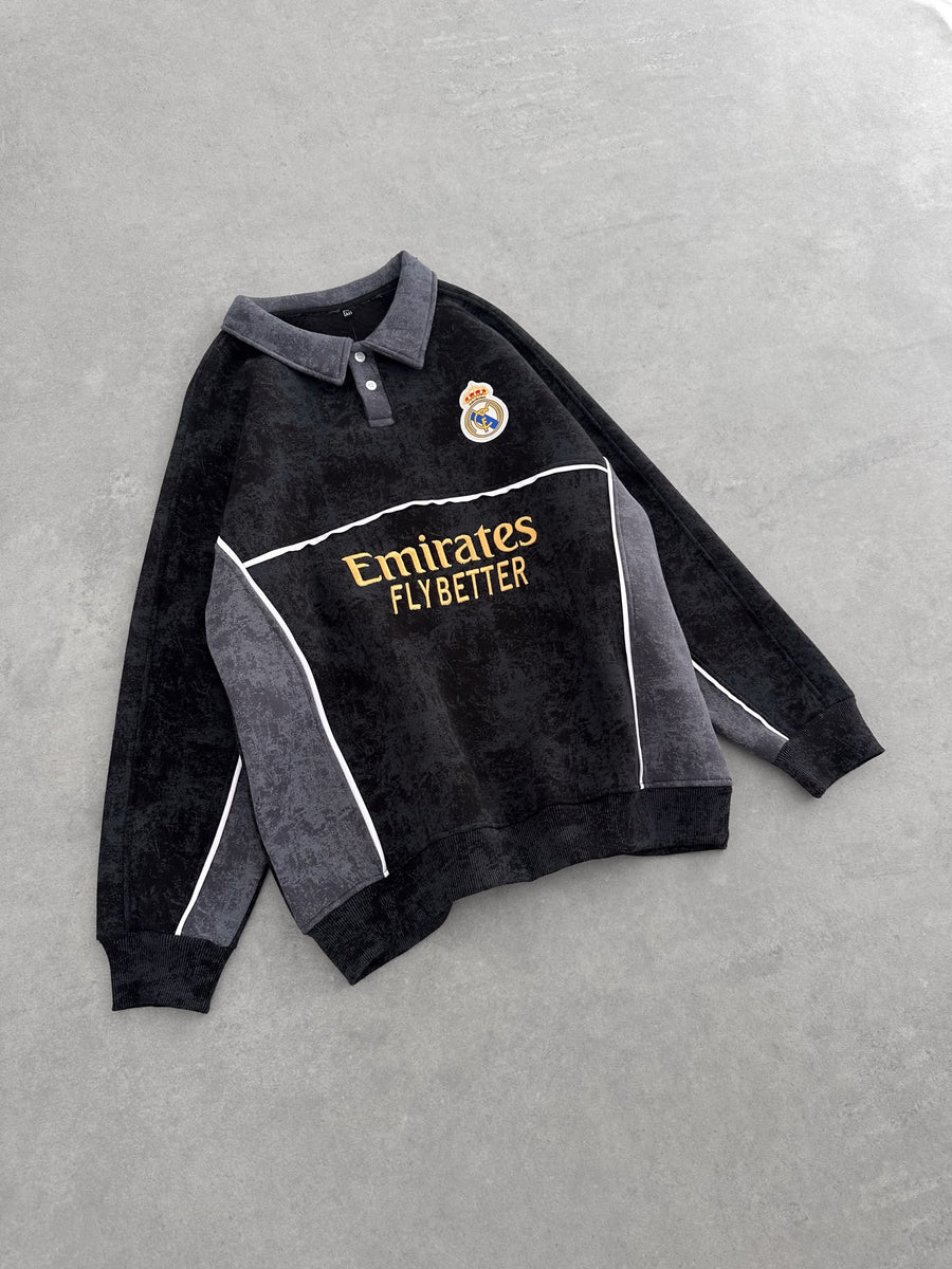 YIKAMALI SİYAH REAL SWEAT