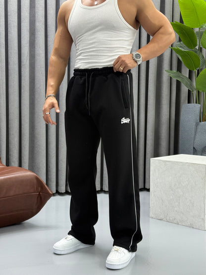 STWD BİYELİ SİYAH EŞOFMAN