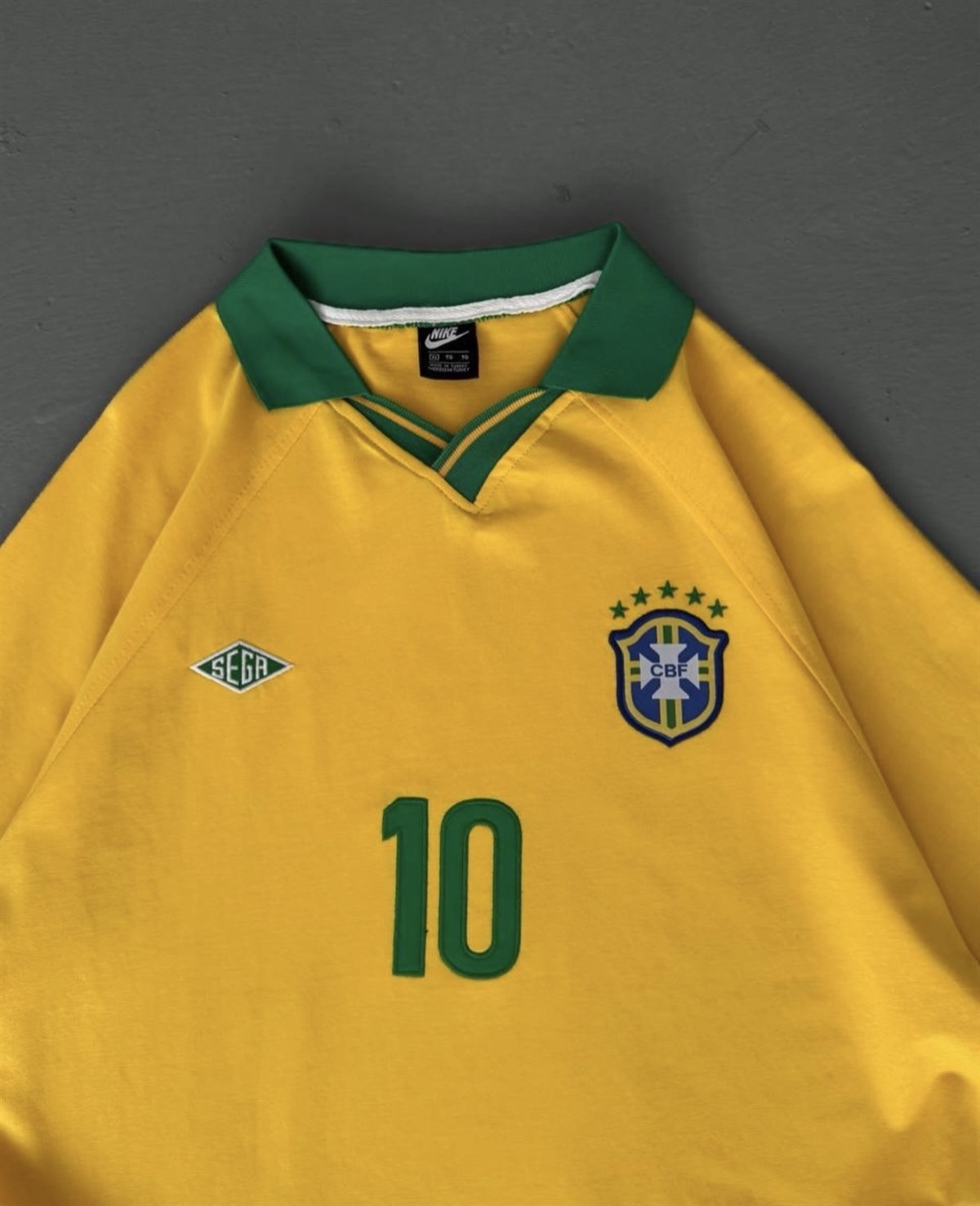 Brasilya Polo Yaka Oversize T-Shirt – Diddy Studios oversize t-shirt (detay 3)