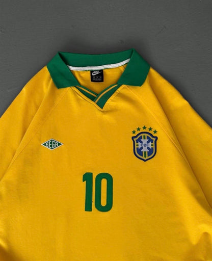 Brasilya Polo Yaka Oversize T-Shirt – Diddy Studios oversize t-shirt (detay 3)