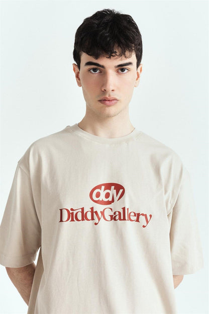 DDY Gallery Premium Baskılı Oversize T-Shirt – Diddy Studios oversize t-shirt