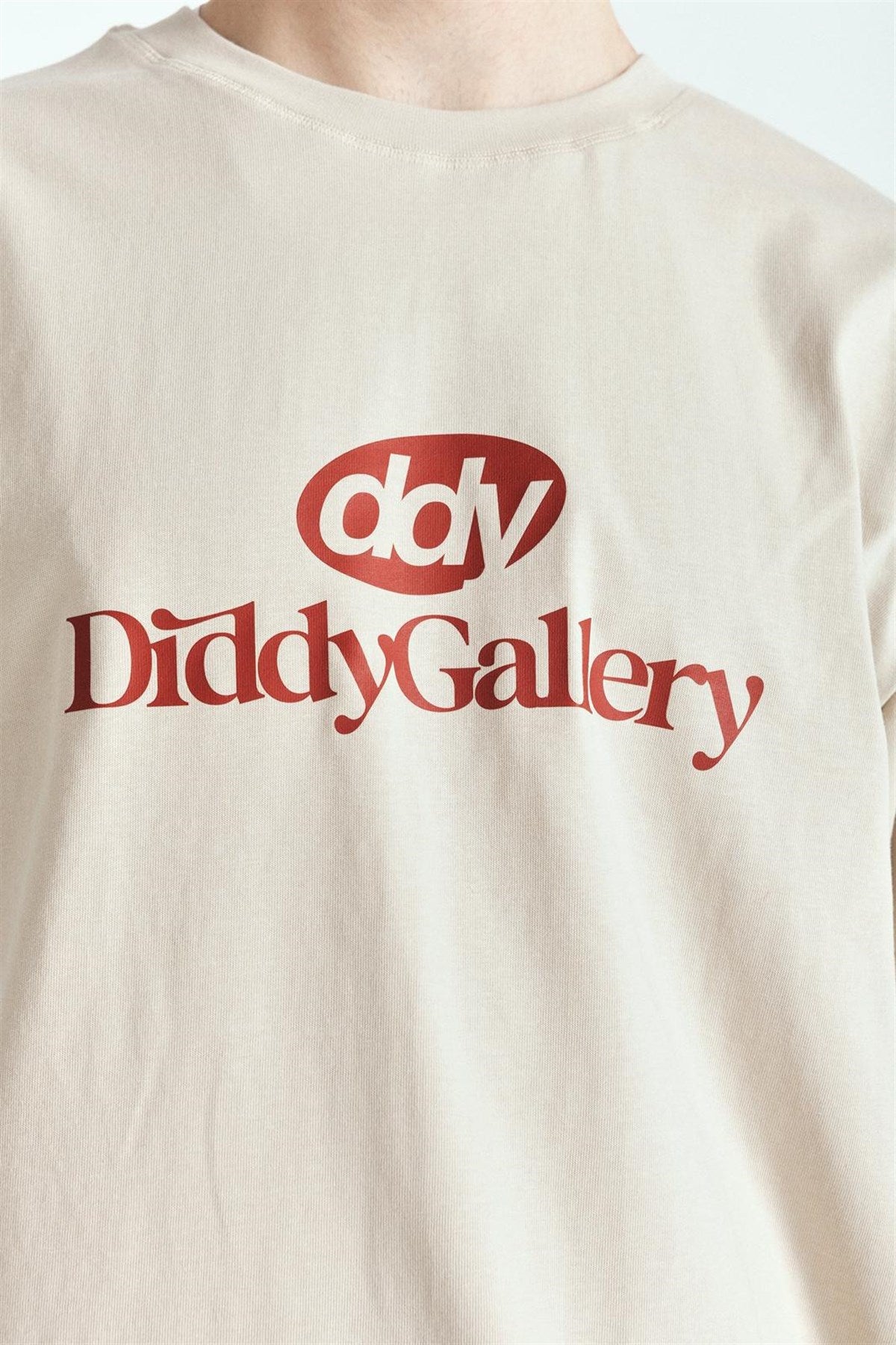 DDY Gallery Premium Baskılı Oversize T-Shirt – Diddy Studios oversize t-shirt (detay 2)
