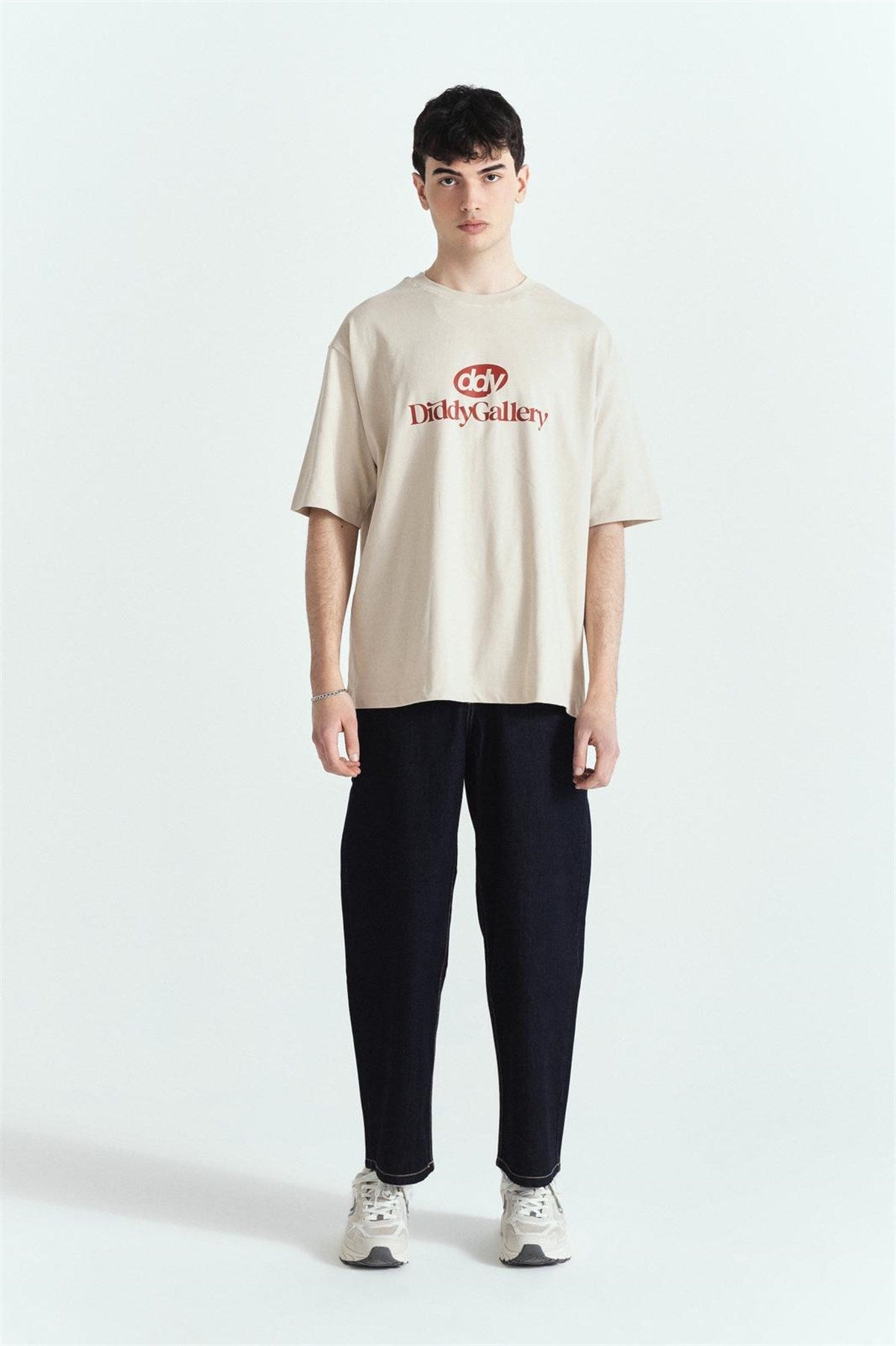 DDY Gallery Premium Baskılı Oversize T-Shirt – Diddy Studios oversize t-shirt (detay 7)