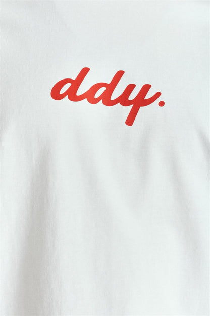 DDY Kırmızı Premium Baskılı Oversize Tshırt – Diddy Studios oversize t-shirt (detay 8)
