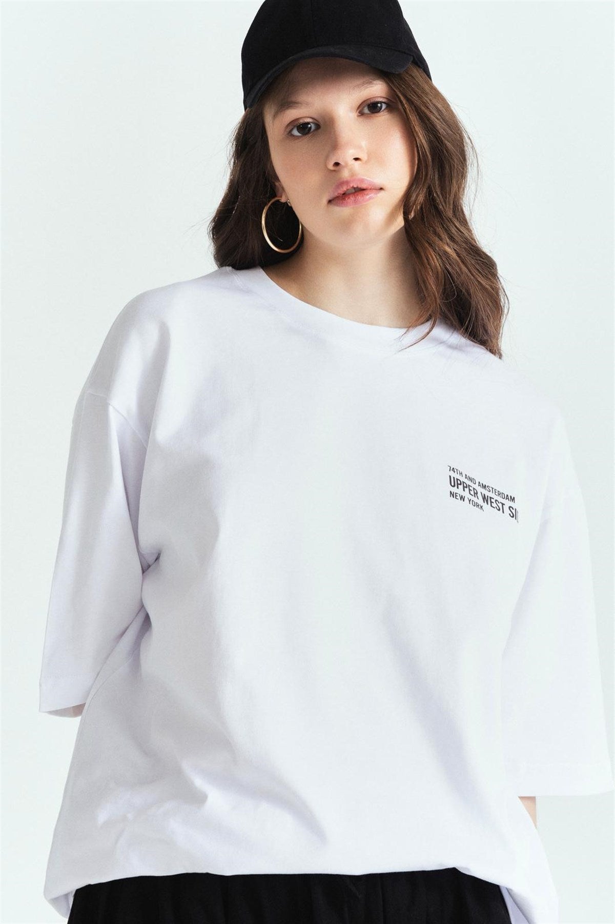 Diddy Bakery Premium Baskılı Oversize Tshırt – Diddy Studios oversize t-shirt (detay 8)