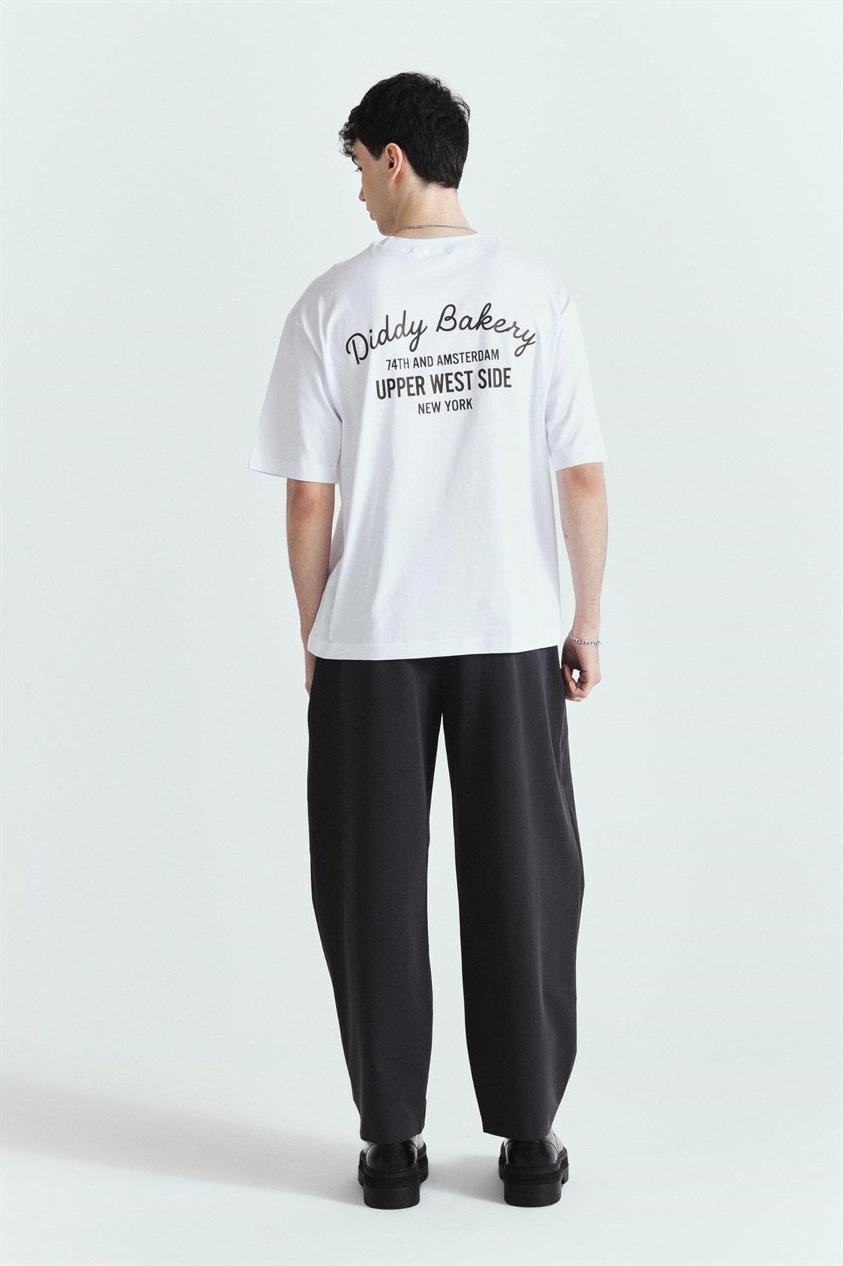 Diddy Bakery Premium Baskılı Oversize Tshırt – Diddy Studios oversize t-shirt (detay 5)