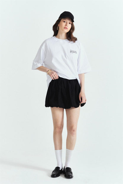 Diddy Bakery Premium Baskılı Oversize Tshırt – Diddy Studios oversize t-shirt (detay 6)
