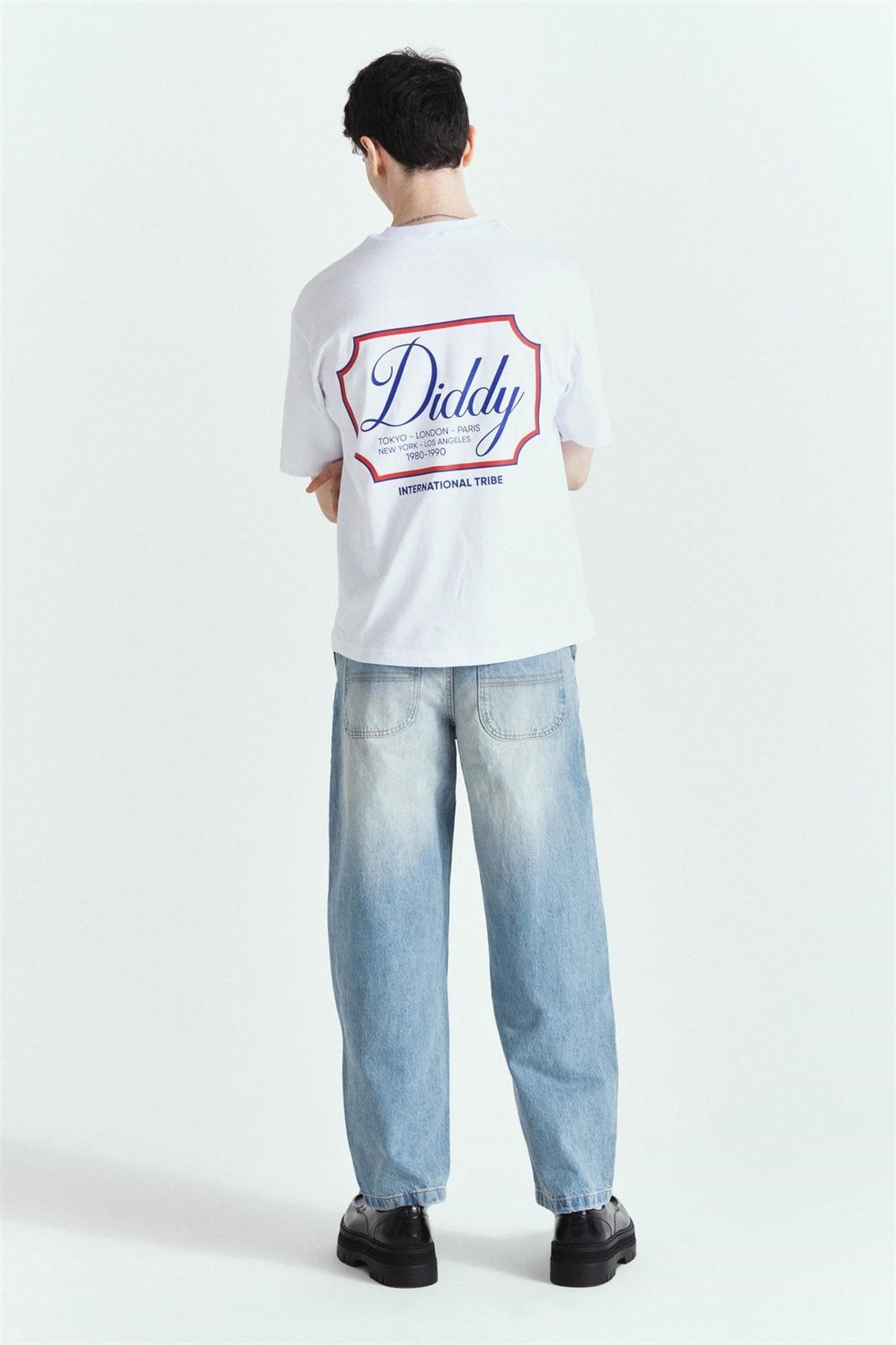 Dıddy Internatıonal Premium Oversize Tshırt – Diddy Studios oversize t-shirt (detay 3)