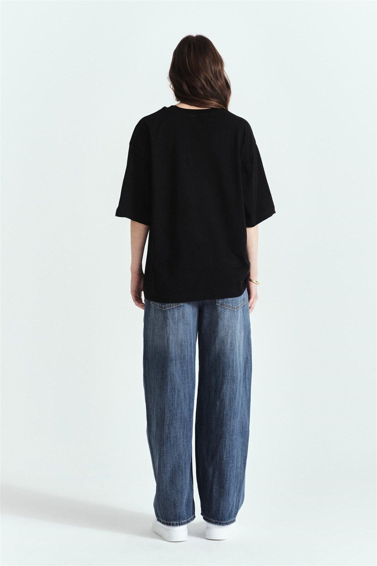 Dıddy Studio Hotel Premium Baskılı Oversize Tshırt – Diddy Studios oversize t-shirt (detay 8)