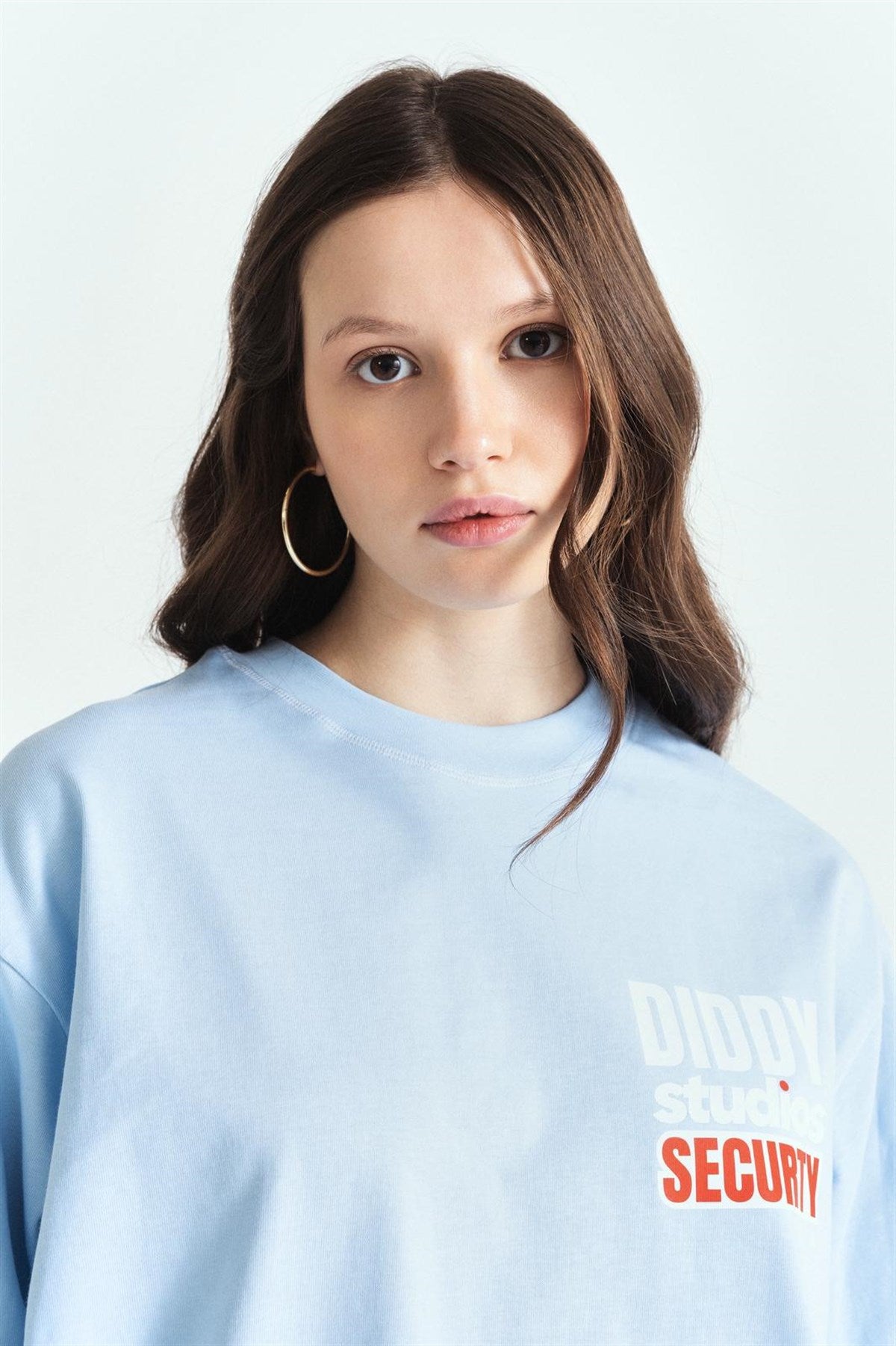 Diddy Securty Premium Baskılı Oversize Tshırt – Diddy Studios oversize t-shirt (detay 6)