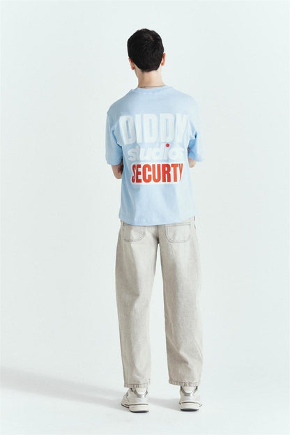 Diddy Securty Premium Baskılı Oversize Tshırt – Diddy Studios oversize t-shirt (detay 4)