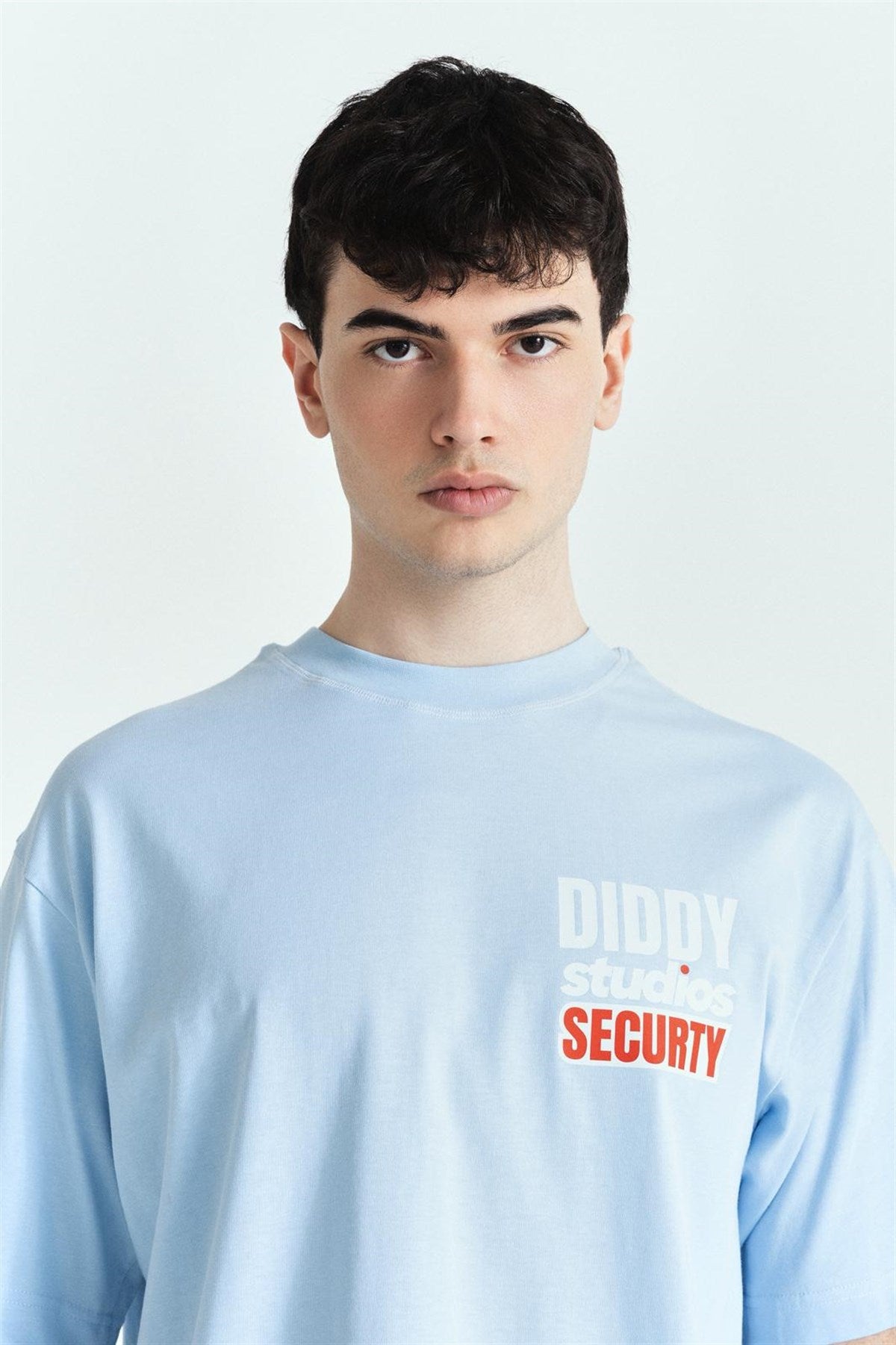 Diddy Securty Premium Baskılı Oversize Tshırt – Diddy Studios oversize t-shirt (detay 7)
