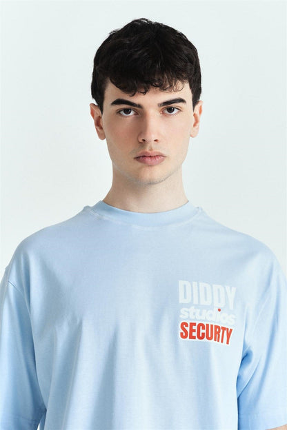 Diddy Securty Premium Baskılı Oversize Tshırt – Diddy Studios oversize t-shirt (detay 7)