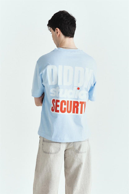 Diddy Securty Premium Baskılı Oversize Tshırt – Diddy Studios oversize t-shirt (detay 2)
