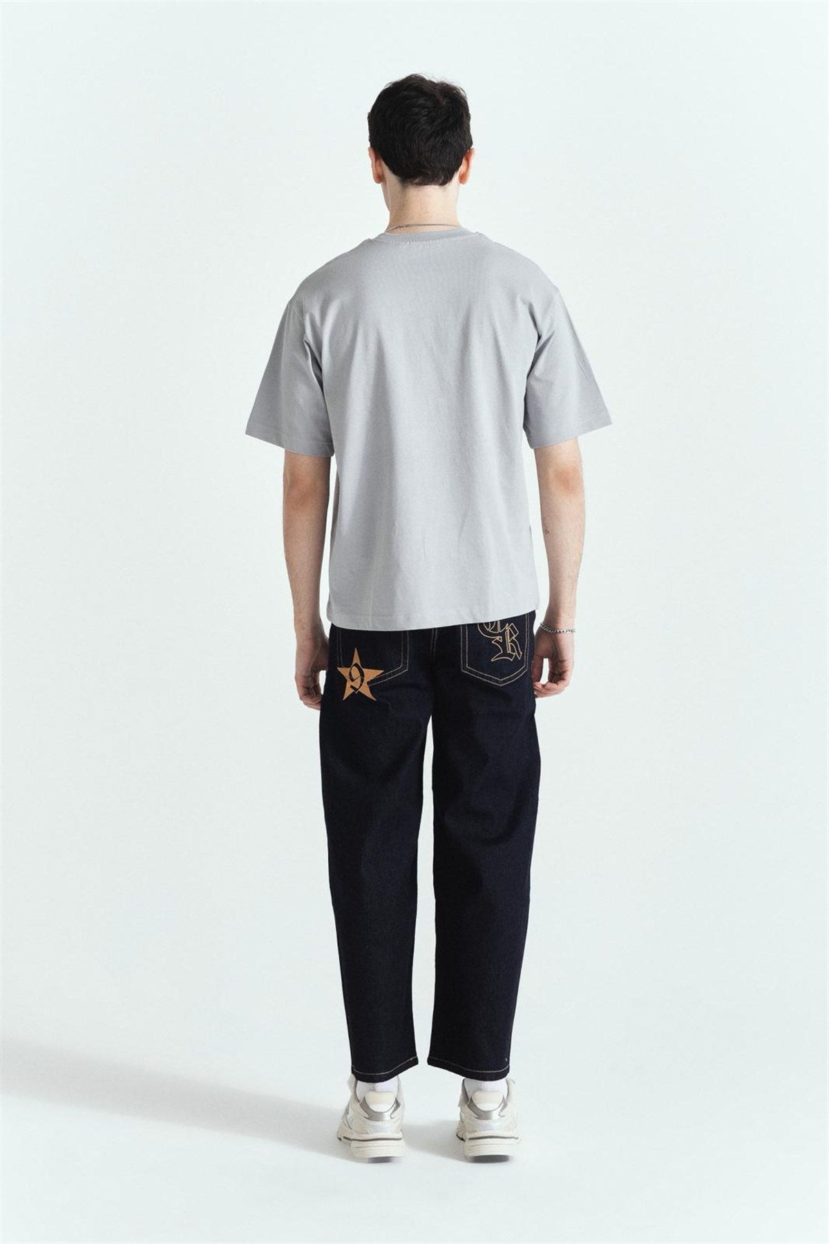 Kırmızı Premium Baskılı Oversize T-Shirt – Diddy Studios oversize t-shirt (detay 5)