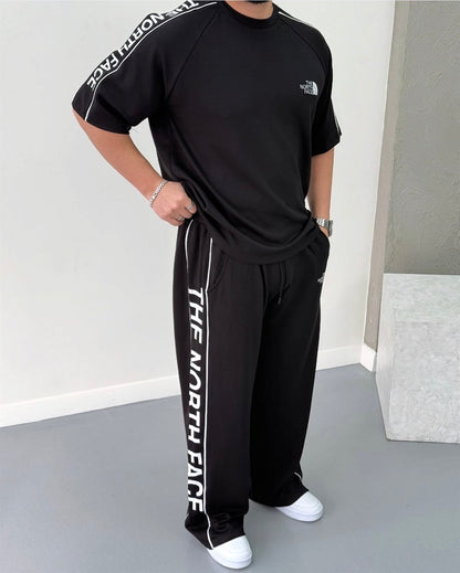 North Face Siyah Eşofman Takımı – Diddy Studios oversize eşofman takımı (detay 3)