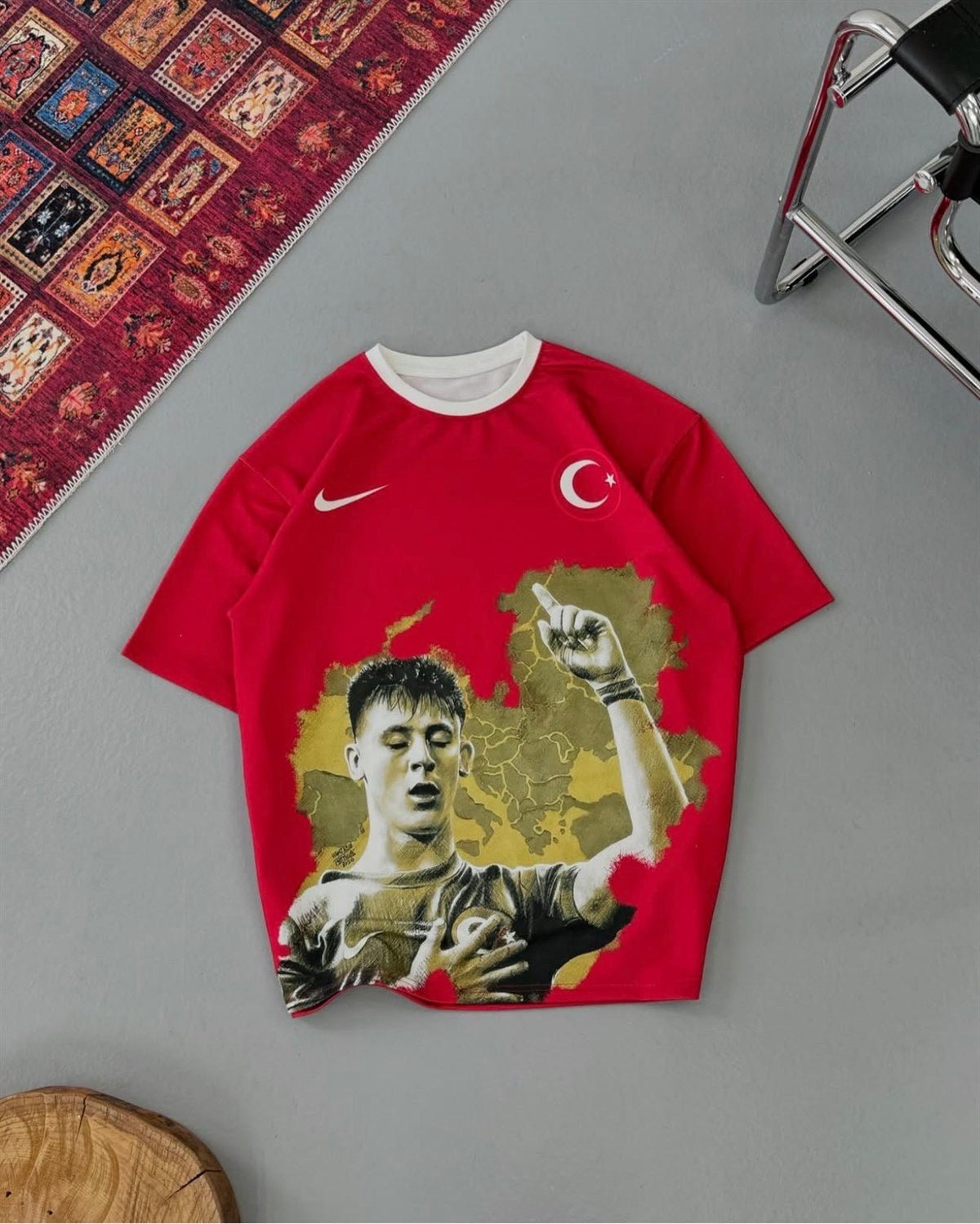 Türkiye Nakışlı Oversize T-Shirt – Diddy Studios oversize t-shirt