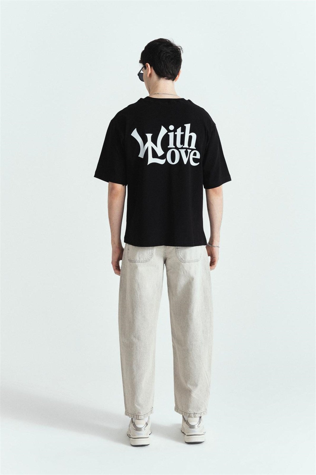 Whit Love Premium Baskılı Oversize Tshırt – Diddy Studios oversize t-shirt (detay 6)